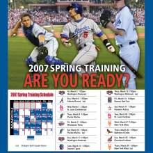 2007 Dodgers Poster