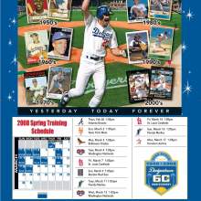 2008 LA Dodgers poster